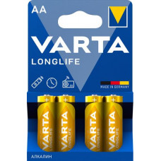 Батарейка щелочная Varta LongLife 04106101414