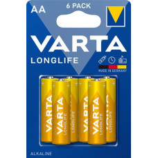 Батарейка щелочная Varta LongLife [04106101436]