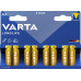 Батарейка щелочная Varta LongLife [04106101418], BT-4743352