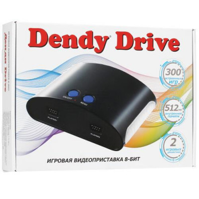 Ретро-консоль Dendy Drive + 300 игр, BT-4754861