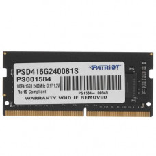 Оперативная память SODIMM Patriot Signature [PSD416G240081S] 16 ГБ
