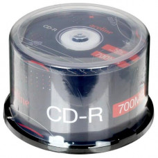 CD-диск Aceline CD-R, 0.7 ГБ, Cake Box, 52x, 50 шт