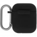 Чехол Aceline LightPods, AirPods, AirPods 2 Aceline Basic Carabin BAC-010 черный, BT-4767821