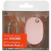 Чехол Aceline Basic S, Redmi AirDots 2, Xiaomi Earbuds Basic 2 Aceline Basic Carabin розовый, BT-4775580