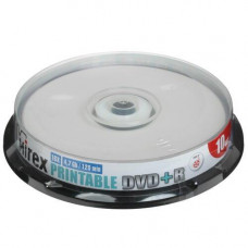 DVD-диск Mirex DVD+R, 4.7 ГБ, Cake Box, 16x, 10 шт