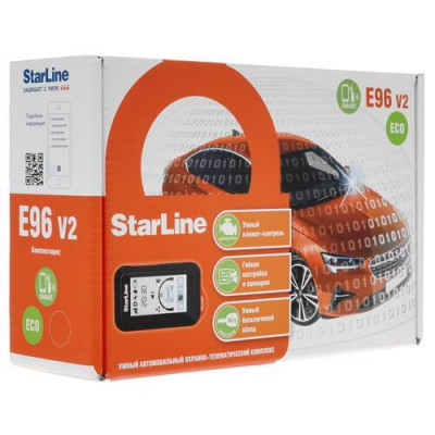 Автосигнализация StarLine E96 v2 BT ECO 2CAN+4LIN, BT-4820760