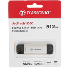 Память USB Flash 512 ГБ Transcend JetFlash 930C [TS512GJF930C]