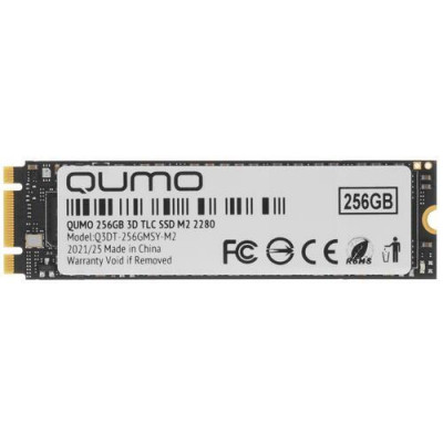 256 ГБ SSD M.2 накопитель QUMO Novation [Q3DT-256GMSY-M2], BT-4836101