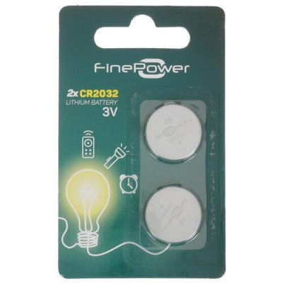 Батарейка литиевая FinePower CR2032, BT-4845682