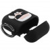 Чехол Aceline LightPods, AirPods, AirPods 2 Karl Lagerfeld KLACCSILKHBK черный, BT-4865859
