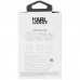 Чехол Aceline LightPods, AirPods, AirPods 2 Karl Lagerfeld KLACCSILKHBK черный, BT-4865859