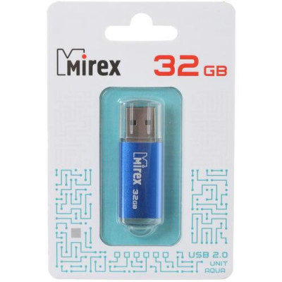 Память USB Flash 32 ГБ Mirex Unit [13600-FMUAQU32], BT-4867940