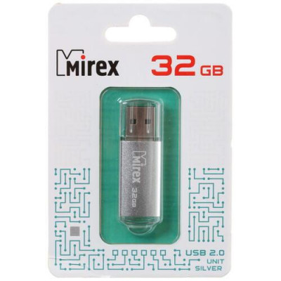Память USB Flash 32 ГБ Mirex Unit [13600-FMUUSI32], BT-4867942