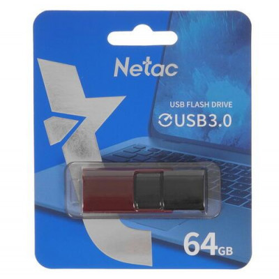 Память USB Flash 64 ГБ Netac U182 [NT03U182N-064G-30RE], BT-4869750