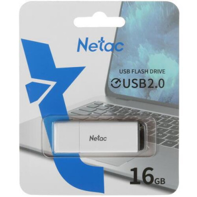 Память USB Flash 16 ГБ Netac U185 [NT03U185N-016G-20WH], BT-4869755
