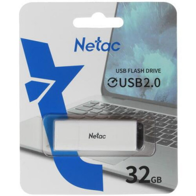 Память USB Flash 32 ГБ Netac U185 [NT03U185N-032G-20WH], BT-4869756