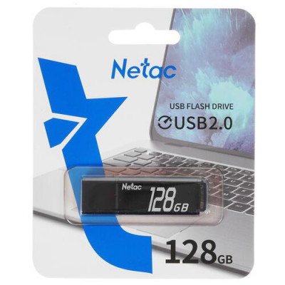 Память USB Flash 128 ГБ Netac U351 [NT03U351N-128G-20BK], BT-4869779