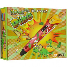 Набор для творчества с 3D-ручкой Даджет 3Dali Plus Dino красный