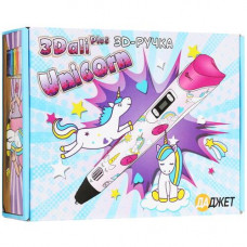 Набор для творчества с 3D-ручкой Даджет 3Dali Plus Unicorn розовый