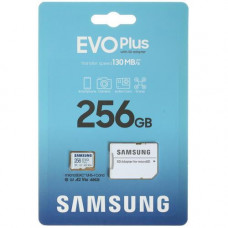 Карта памяти Samsung EVO Plus microSDXC 256 ГБ [MB-MC256KA/RU]