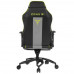 Кресло игровое ZONE 51 Cyberpunk BG зеленый, серый, BT-5007334