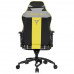 Кресло игровое ZONE 51 Cyberpunk YG желтый, серый, BT-5007335