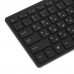 Клавиатура+мышь беспроводная Gembird KBS-9100 черный, BT-5020197
