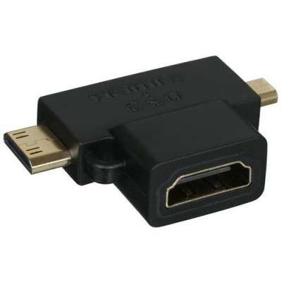 Переходник Ugreen micro HDMI - mini HDMI+HDMI, BT-5025806