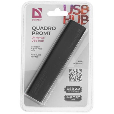 USB-разветвитель Defender Quadro Promt, BT-5034190
