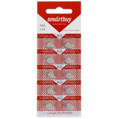 Батарейка щелочная Smartbuy SBBB-AG5-10B, BT-5035511