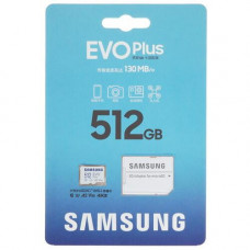 Карта памяти Samsung EVO Plus microSDXC 512 ГБ [MB-MC512KA/CN]