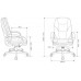 Кресло офисное Бюрократ CH-868N Fabric Velvet 29 синий, BT-5043913