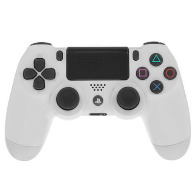 Геймпад беспроводной PlayStation DualShock 4 (Ver.2) белый, BT-5044054