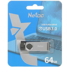 Память USB Flash 64 ГБ Netac U505 [NT03U505N-064G-30BK]