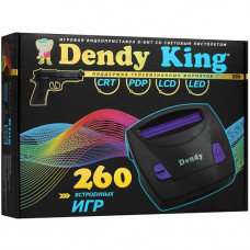 Ретро-консоль Dendy King + 260 игр + световой пистолет