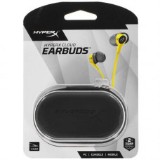 Проводная гарнитура HyperX Cloud Earbuds HEPE1-MA-YL/G желтый