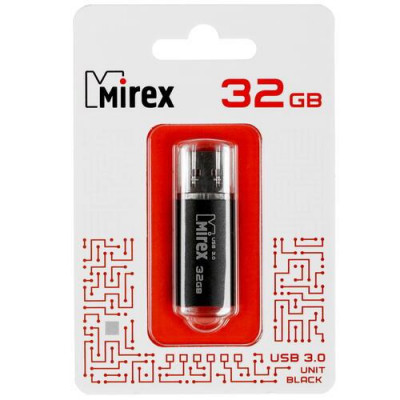 Память USB Flash 32 ГБ Mirex Unit [13600-FM3UBK32], BT-5047977