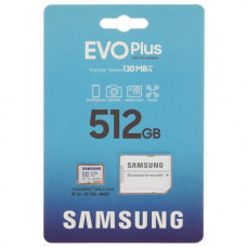 Карта памяти Samsung EVO Plus microSDXC 512 ГБ [MB-MC512KA/EU]