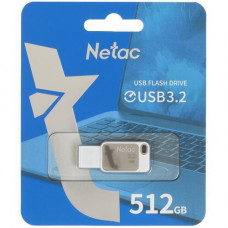 Память USB Flash 512 ГБ Netac UA31 [NT03UA31N-512G-32YE]