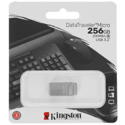 Память USB Flash 256 ГБ Kingston DataTraveler [DTMC3G2/256GB], BT-5062504