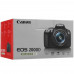 Зеркальный фотоаппарат Canon EOS 2000D Kit 18-55mm DC черный, BT-5068844