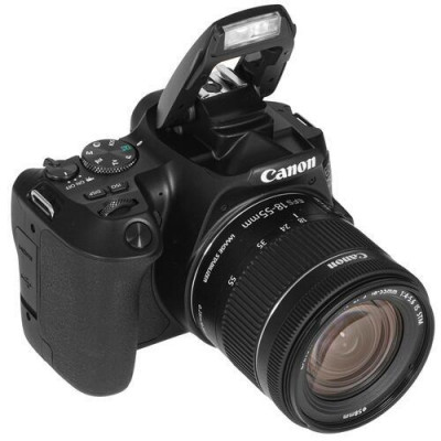 Зеркальный фотоаппарат Canon EOS 250D Kit 18-55mm IS STM черный, BT-5068854