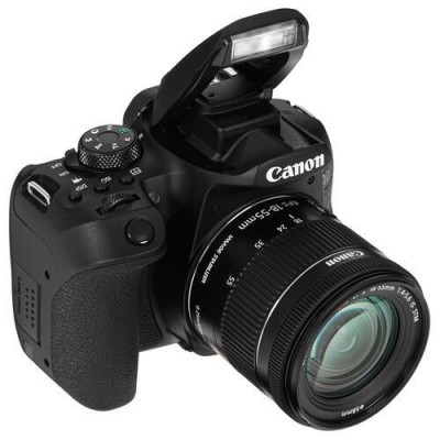 Зеркальный фотоаппарат Canon EOS 850D Kit 18-55mm IS STM черный, BT-5068858