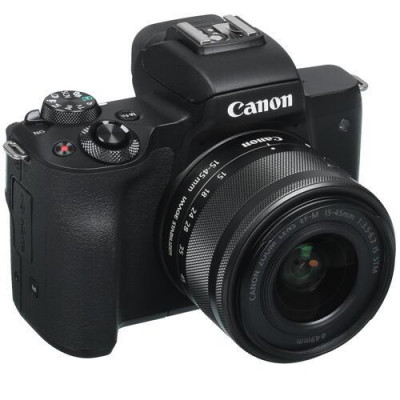 Беззеркальная камера Canon EOS M50 Mark II Kit 15-45mm IS STM черная, BT-5068862