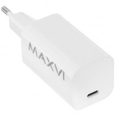 Сетевое зарядное устройство Maxvi A481GN mini белый