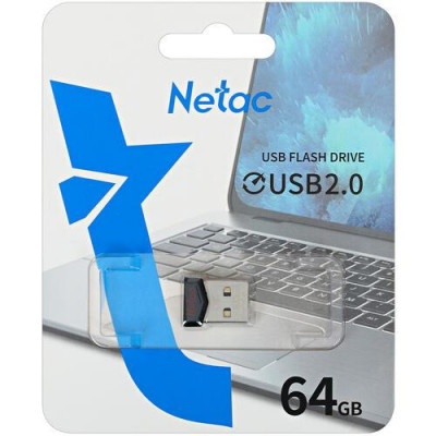 Память USB Flash 64 ГБ Netac UM81 [NT03UM81N-064G-20BK], BT-5077585