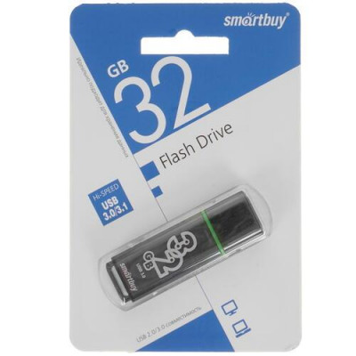 Память USB Flash 32 ГБ Smartbuy Glossy 32 Gb [SB32GBGS-DG], BT-5077609