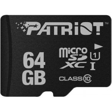 Карта памяти Patriot LX microSDXC 64 ГБ [PSF64GMDC10]