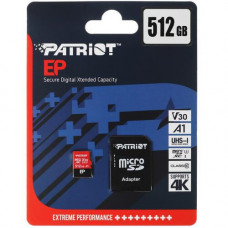 Карта памяти Patriot EP microSDXC 512 ГБ [PEF512GEP31MCX]