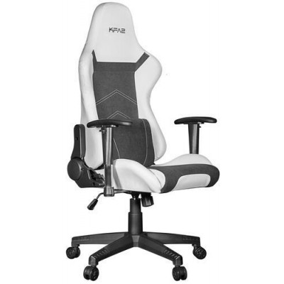 Кресло игровое KFA2 Gaming Chair 04 L белый, BT-5078125